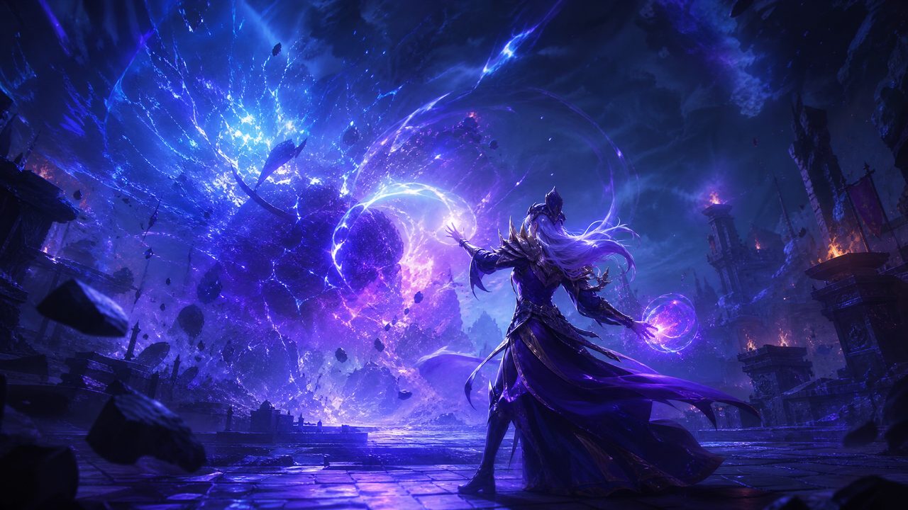 看片 游戏解说视频 - 英雄联盟魔法师